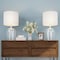 Hastings Home Hastings Home Cloche Style Glass Table Lamp Set 367118VVE - alternate 1